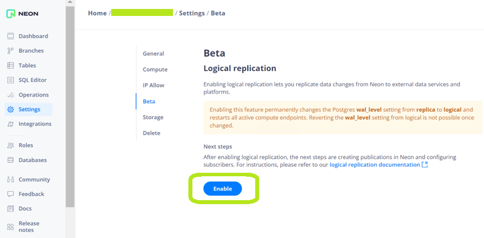 Включение логической репликации в PostgreSQL