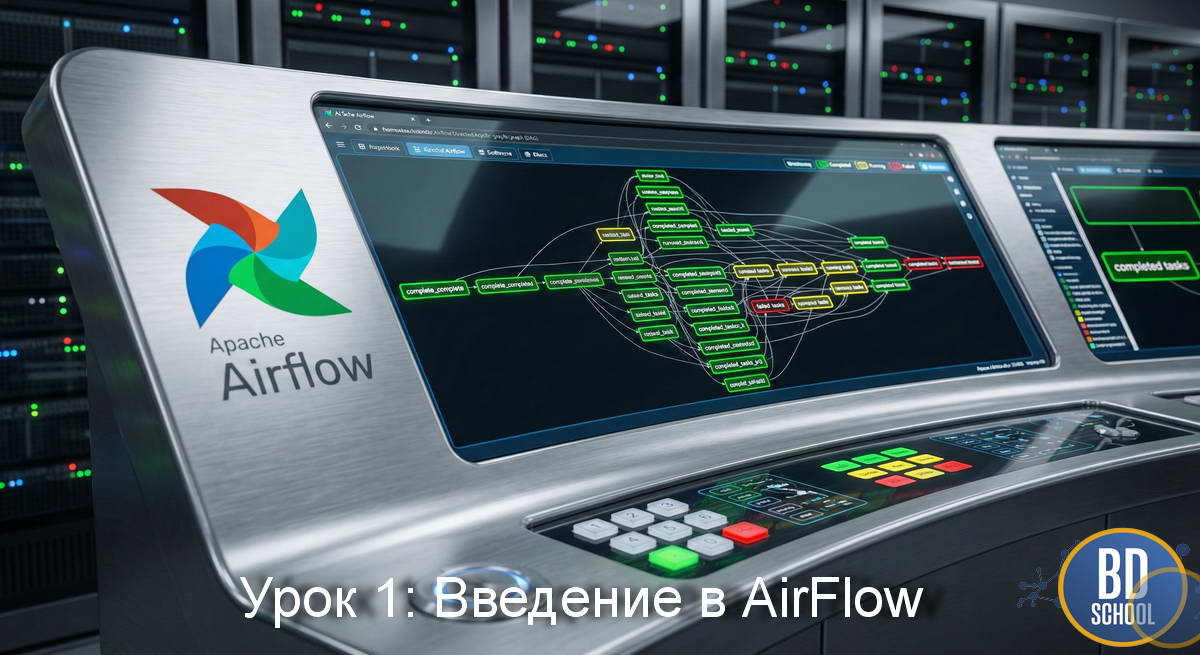 Урок 1 бесплатного курса по Apache Airflow - Введение в Apache Airflow